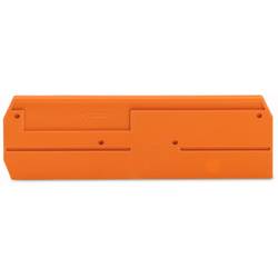 WAGO 880-346 Abschluss- und Trennplatte Orange 100 St.
