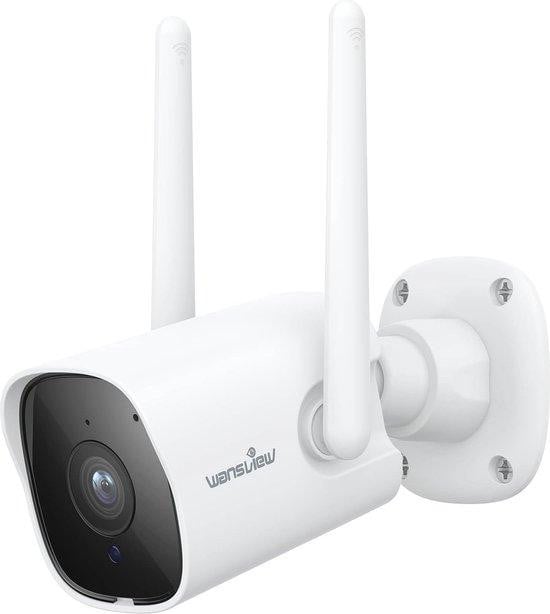 Buitencamera 1080P WLAN IP-camera met twee-weg audio en nachtzicht