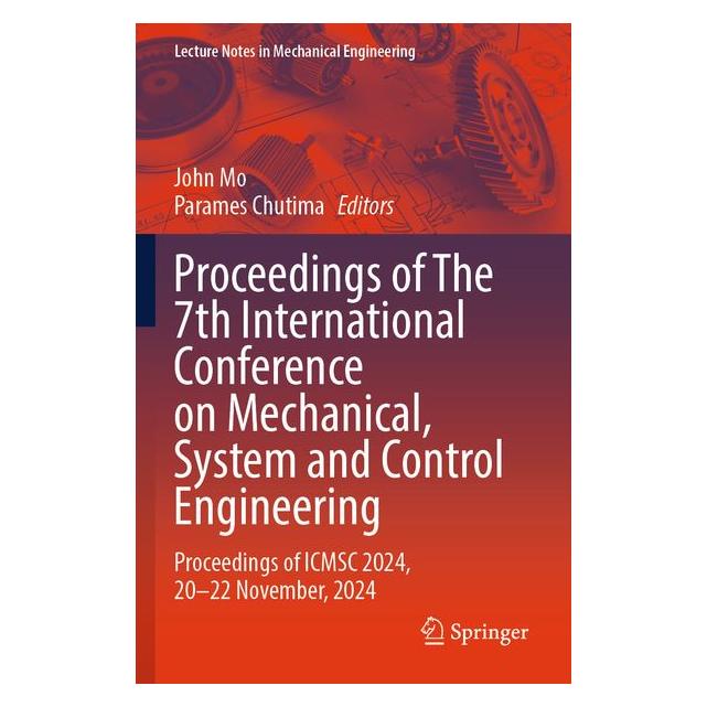 Umbreit Proceedings of The 7th International Conference on Mechanical, System and Contro (Englisch, Chutima, John Mo) (72134277)