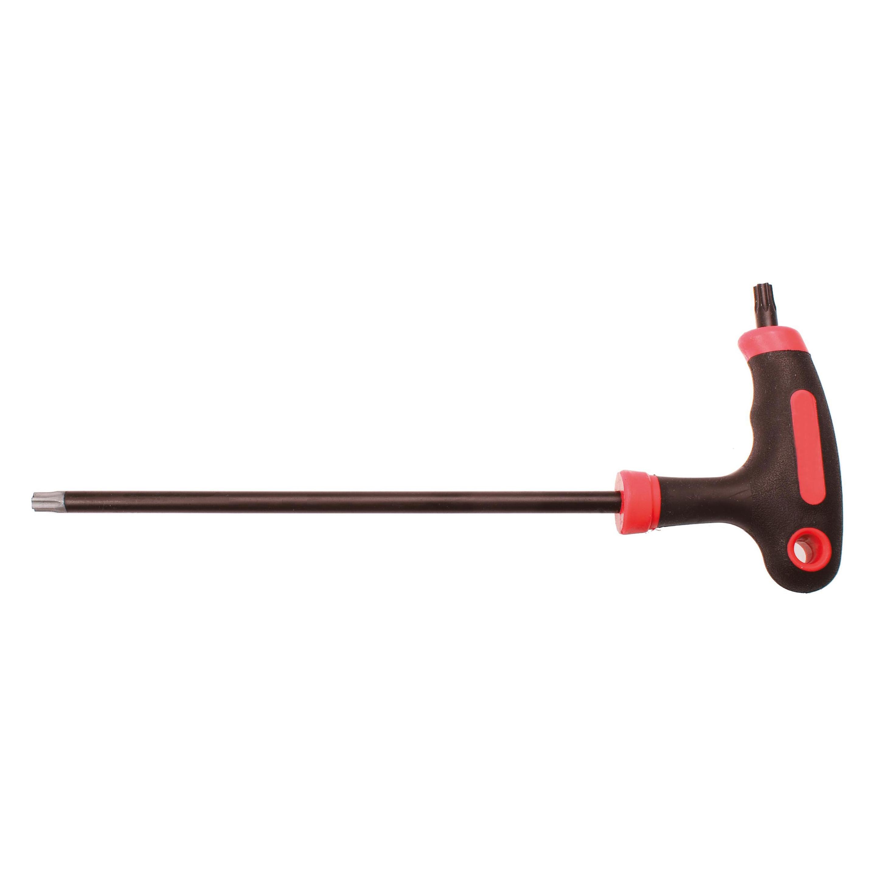 BGS Schraubendreher mit T-Griff und seitlicher Klinge T-Profil (für Torx) mit/ohne Bohrung T15 (T-profil) (7880-T15)