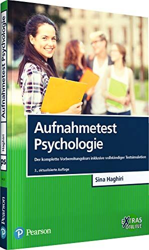 Sina Haghiri - Aufnahmetest Psychologie: Der komplette Vorbereitungskurs inklusive vollständiger Testsimulation (Pearson Studium - Psychologie) - Preis vom 02.10.2026 23:42:20 h