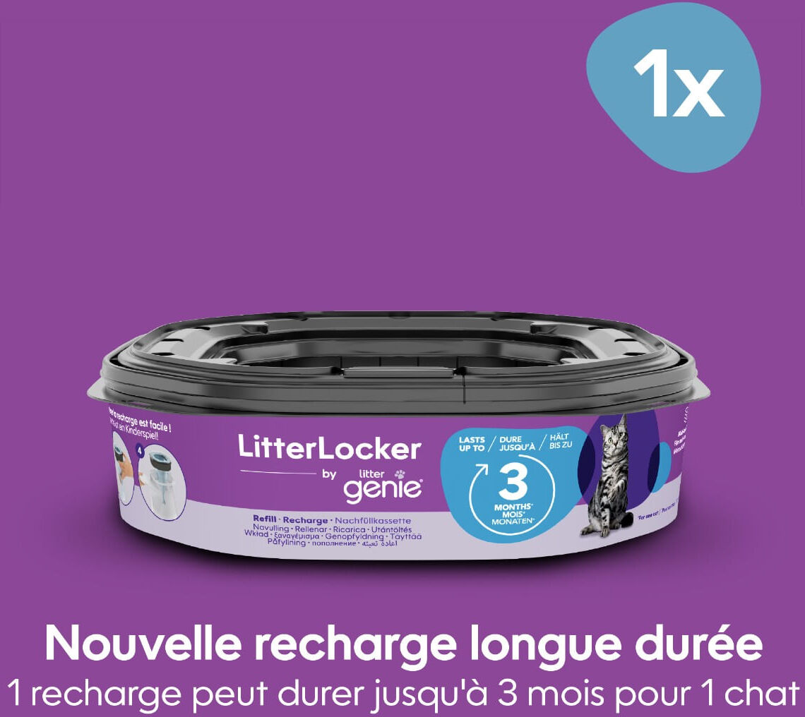 LITTERLOCKER Ricariche Per Litter Loker Genie Ottagonale MT.6 1PZ