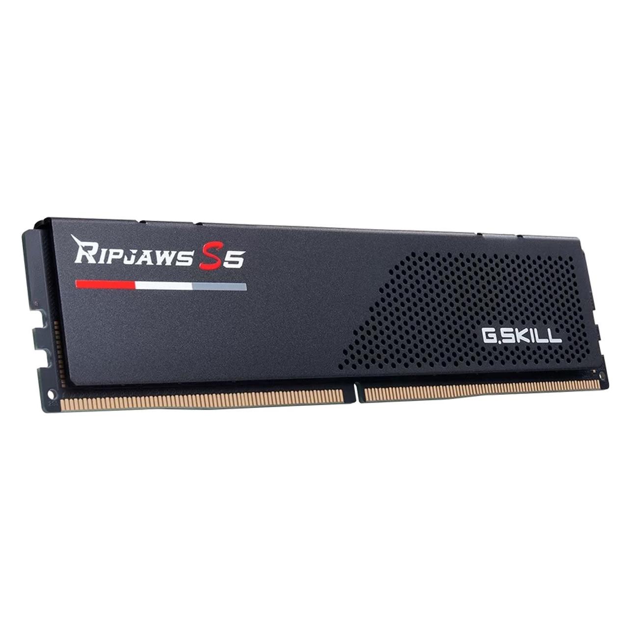 G.Skill RAM Gskill D5 5200 32GB C40 Ripjaws S5 (1 x 32GB, 5200 MHz, DDR5-RAM, DIMM) (F5-5200J4040A32GX1-RS5K)