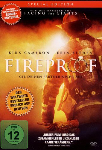 Alex Kendrick - FIREPROOF - Gib deinen Partner nicht auf ( SPECIAL EDITION incl. Bonus-Material) - Preis vom 09.10.2026 07:28:09 h