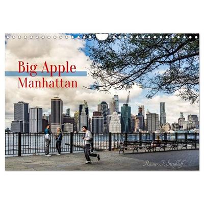 Big Apple Manhattan (Wandkalender 2027 DIN A4 quer), CALVENDO Monatskalender