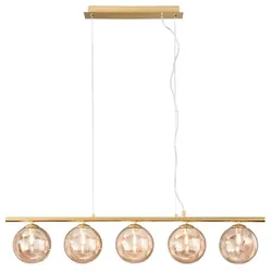 Luce Ambiente Design Pendelleuchte Honey Glas Gold