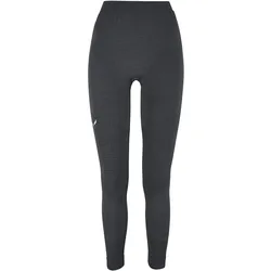 Salewa, Damen, Funktionsunterhose, Zebru Medium Warm Amr W Tight. (XS), Grau, Schwarz