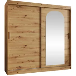SCHWEBETÜRENSCHRANK Selfie 200 cm mit Schubladen