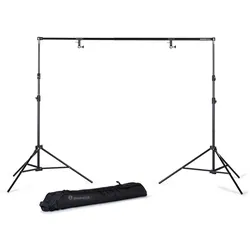 Hintergrund Set 2 Lampensta. Querstange, Klemmen u.m.