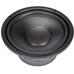 Velleman SCHWARZER SUBWOOFER FÜR LAUTSPRECHER, 6,5" / 250W (1 Stk.), Einbaulautsprecher, Schwarz