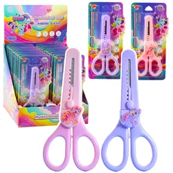 Kinderschere mit Hülle Deko Pferd Mix 14cm
