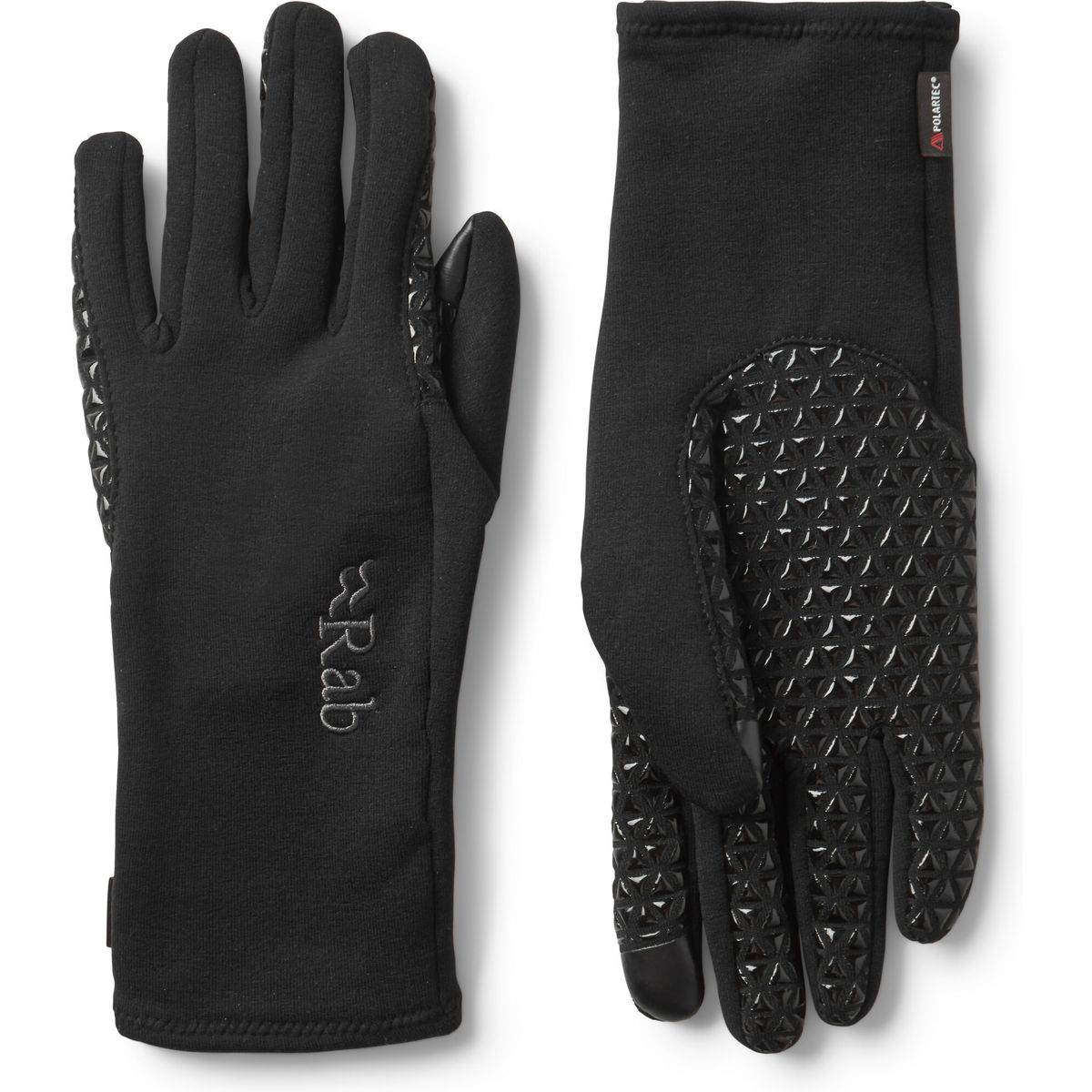 Rab Power Stretch Contact Grip Gloves black (BL) M QAH-53-BL-M