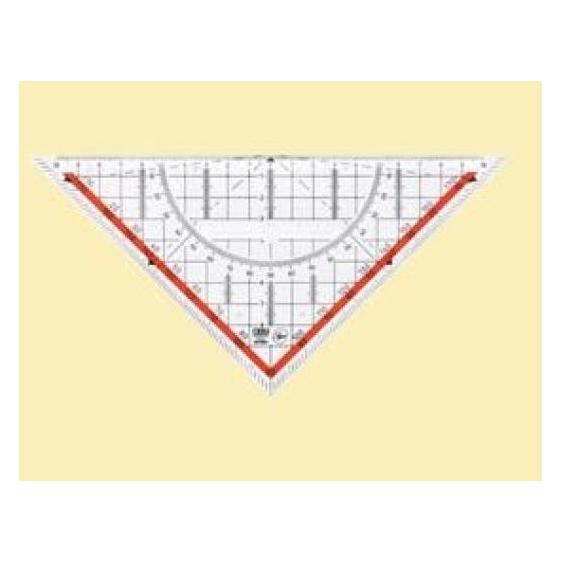 M+r Geometriedreieck 22 cm (22 cm, Kunststoff) (23220100)