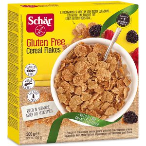 Schär Cornflakes Cereal Flakes, 300 g, gluten-, laktosefrei & vegan, aus Reis und Mais