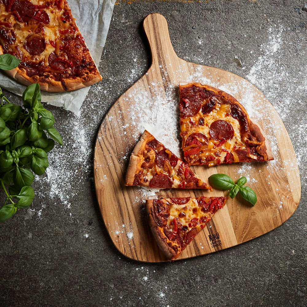 Aida Raw Teak Pizzabræt