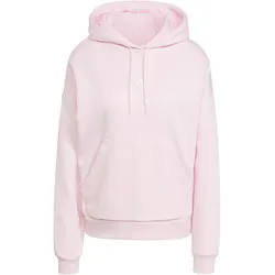 adidas Essentials Small Logo Feelcozy Hoodie Damen JN1856 - clear pink/white S