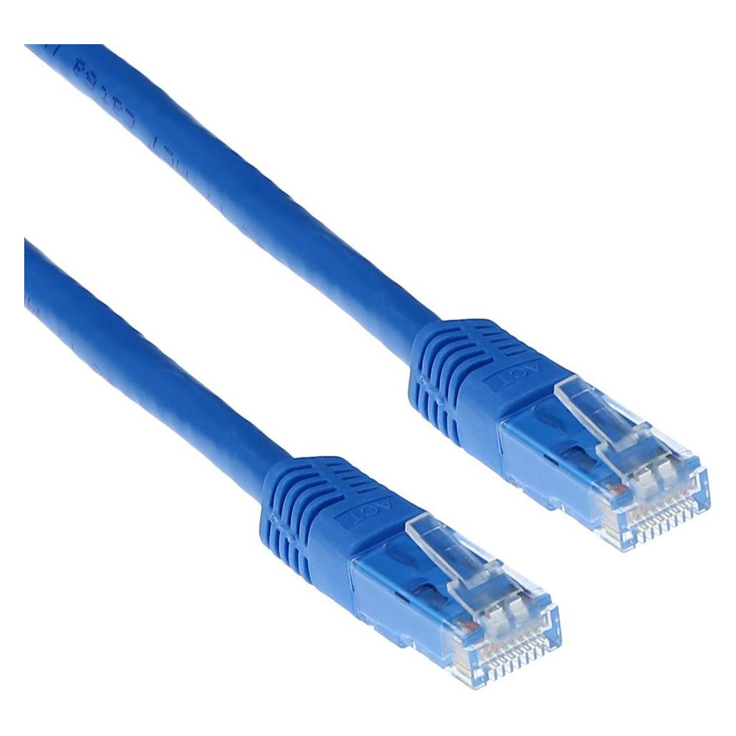 ACT CAT6A UTP 3m 3m Cat6a U/UTP (UTP) Blau Netzwerkkabel (U/UTP, CAT6a, 3 m) (IB3803)
