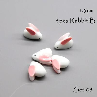 Inspired Living 5 Piece Miniature Animal Figurines Set For Fairy Gardens, Succulents And Aquariums 8