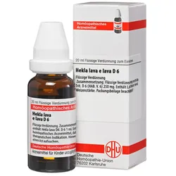 Hekla lava e lava D 6 Dilution 20 ml