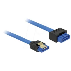 DELOCK 84975 - SATA 6 Gb/s Buchse gerade > SATA Stecker, gerade 100 cm blau