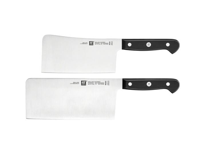 Messer-Set Zwilling Gourmet silber/schwarz Stahl