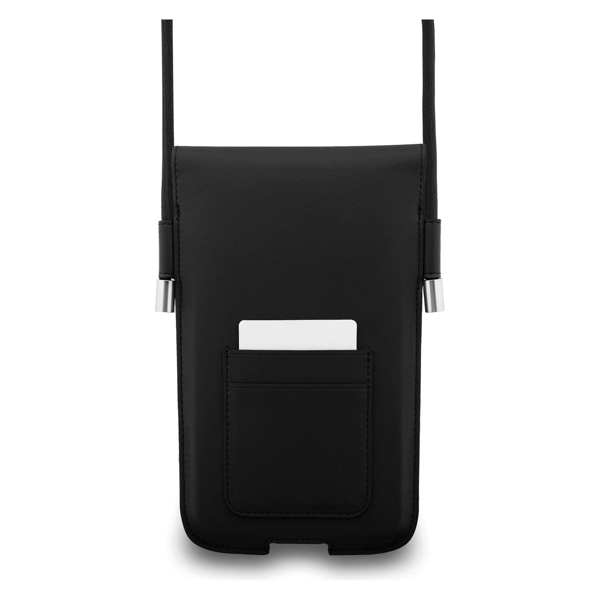 Lacoste Bag Universal Sleeve Crossbody The Blend XL black (Apple iPhone 17 Pro Max, Samsung Galaxy S25 Ultra) (LCPSP17XPBSK)