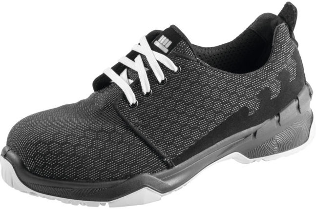 Steitz Secura Chaussures basses noires/blanches GINGER ESD, S2 NB, Pointure UE: 39 (GINGER ESD NB GR. 39)