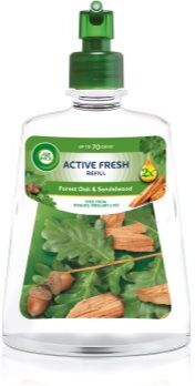 Air Wick Active Fresh Forest Oak & Sandalwood ambientador recarga 228 ml. Active Fresh Forest Oak & Sandalwood