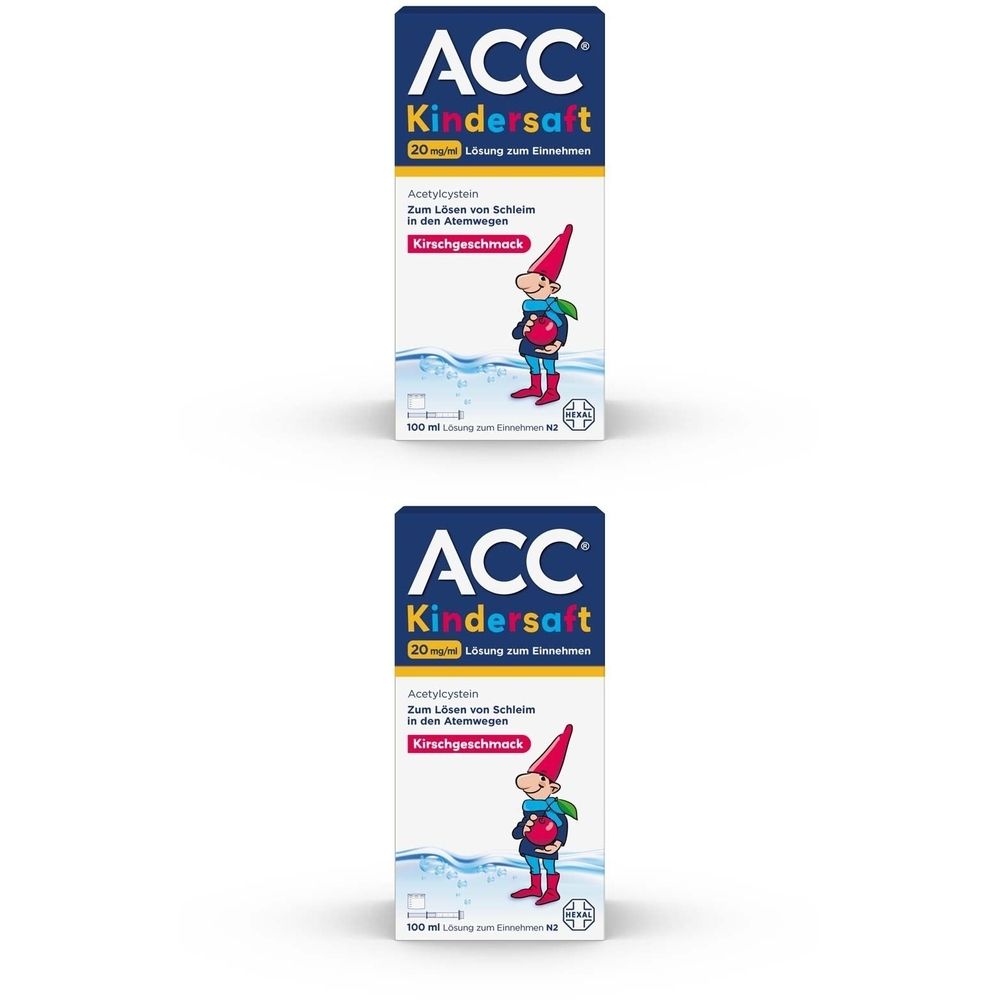 ACC Kindersaft x2 2x100 ml Lösung zum Einnehmen