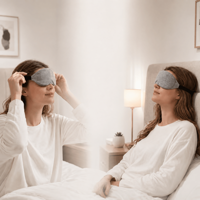 Lush Living Finds Dream Shield Blackout Sleep Mask With Earplugs Adjustable Soft Eye Cover For Deep Rest Dream Shield Blackout Sleep Mask With Earplugs Adjustable Soft Eye Cover For Deep Rest
