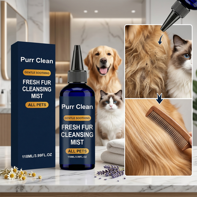 Happy Pet Pantry Pet Hair Detangling Spray For Dogs And Cats Anti Static Grooming Mist & Coat Conditioner For Easy Brushing Pet Hair Detangling Spray For Dogs And Cats Anti Static Grooming Mist & Coat Conditioner For Easy Brushing