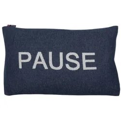 David Fussenegger Kissenhülle Nova 'Pause' 40 x 60 cm (Farbe: Blau)