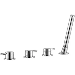 Avenarius Wanne-Brause-Batterie 4-Loch, mit separater Umstellung, Linie 280 2806175010