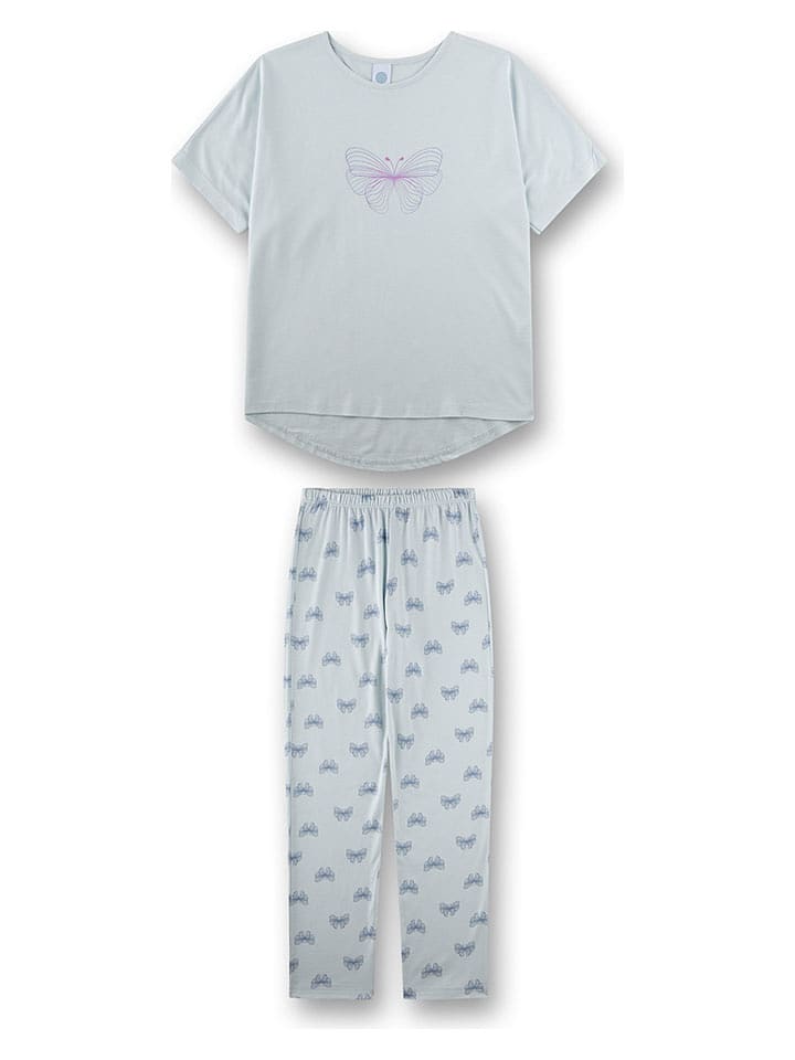 Sanetta Pyjama in Hellblau - 164