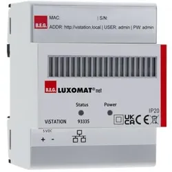 BEG 93335 Visualisierung / Applikations-Controller KNX Hutschienenmontage - IP20 ViSTATION