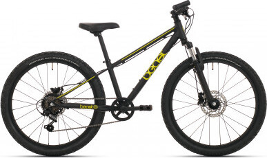 Jungen Mountainbike 24 Zoll mit 6 Gängen, V-Bremse und 30 cm Rahmengröße