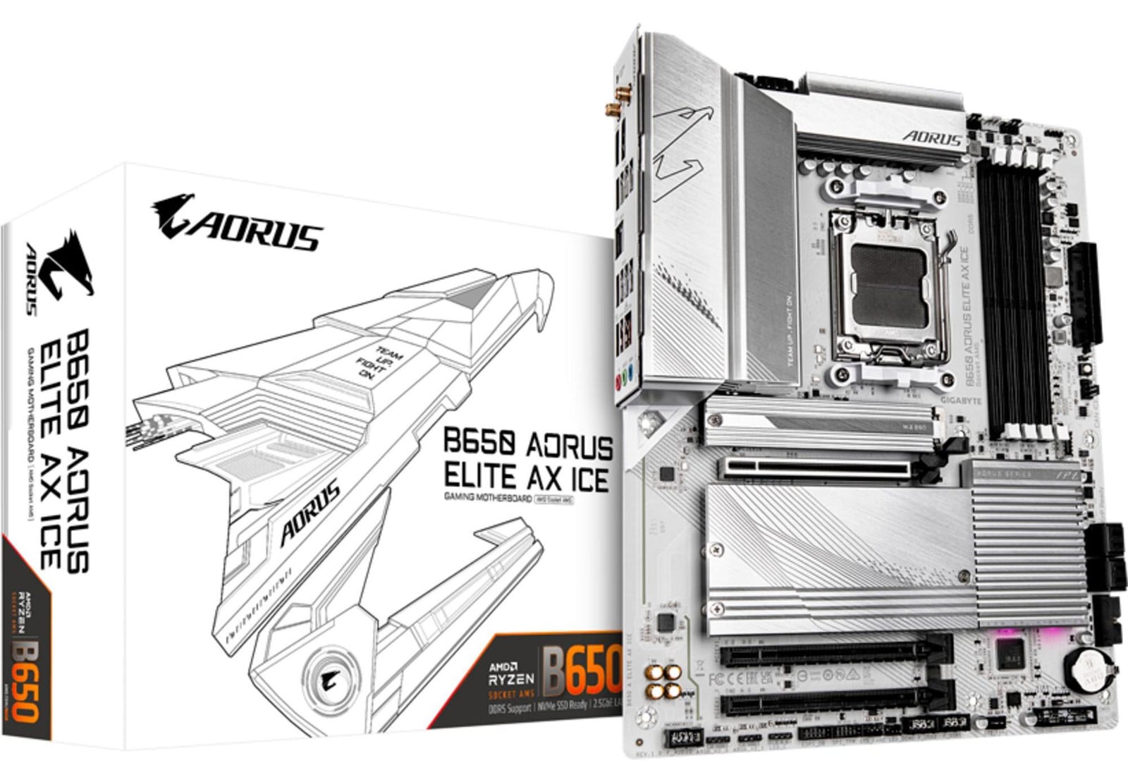 Gigabyte B650 AORUS ELITE AX ICE Motherboard