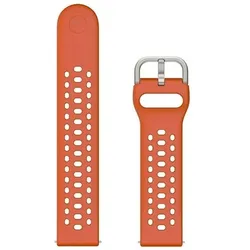 Amazfit Universelles Silikonarmband 20 mm rot (20 mm, Silikon), Uhrenarmband, Rot
