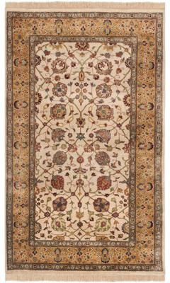 SAFAVIEH Couture Hand-knotted Ganges River Charissa Traditional Oriental Wool Rug with Fringe