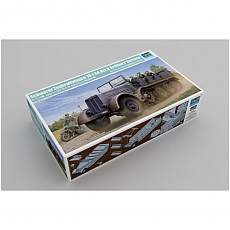 Trumpeter - Schwerer Zugkraftwagen 18 t Sd.Kfz.9 Artillery Version - 1:35 - 570 Teile 308750