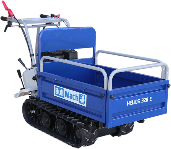 Raupendumper BullMach Helios 320 E - manuell ausziehbare Mulde 320Kg