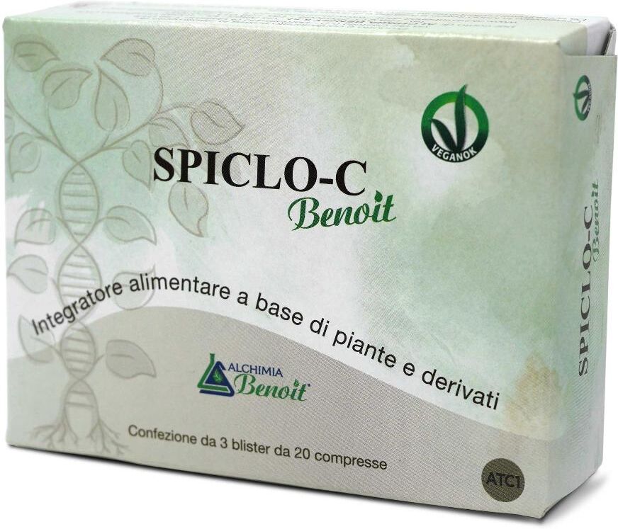 ALCHIMIA BENOIT Srl Spiclo-C Benoit, 60 Compresse