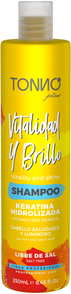 Tonno Plus Vitalidad y Brillo Shampoo 250 ml