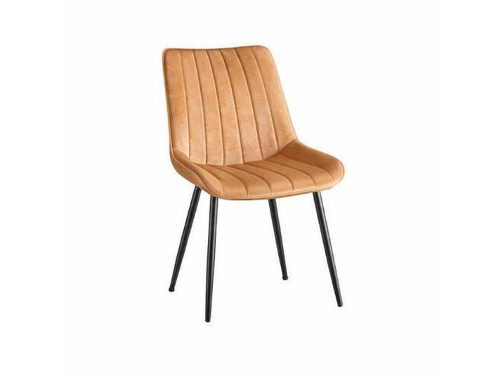 Stuhl, Karamell, Metall, Füllung: Schaumstoff, konisch, 50.1x88.6x60 cm, Esszimmer, Stühle, Esszimmerstühle, Vierfußstühle