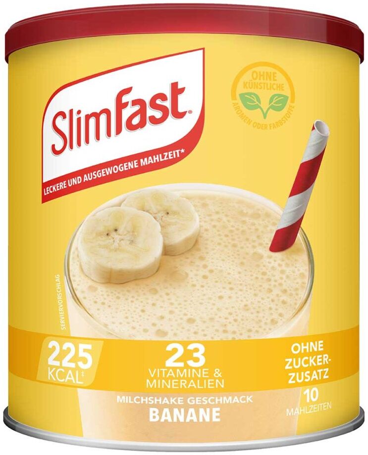 Slim Fast Pulver Banane 365g