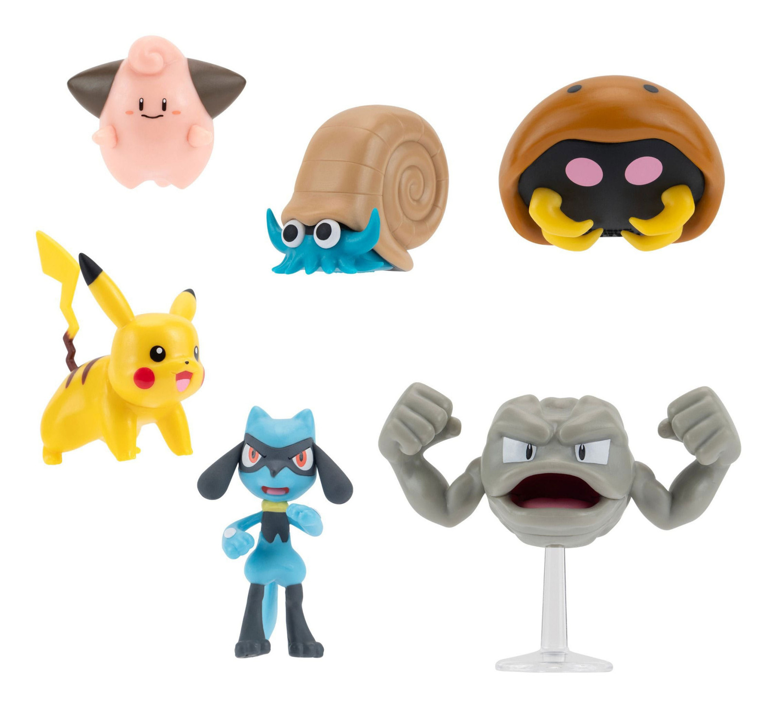 Jazwares Pokémon Battle Figure Set met 6 figuren, nummer 7