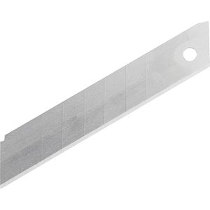 Böttcher-AG Cuttermesser-Klingen Abbrechklinge, 18mm aus Stahl, 10 Stück