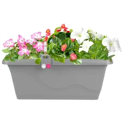 6x Pflanzkasten `EXTRA LINE` 40x21x17cm Blumenkübel länglich