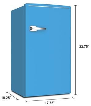Avanti Retro Series Compact Refrigerator, Mini-Fridge, 3.1 cu. ft.