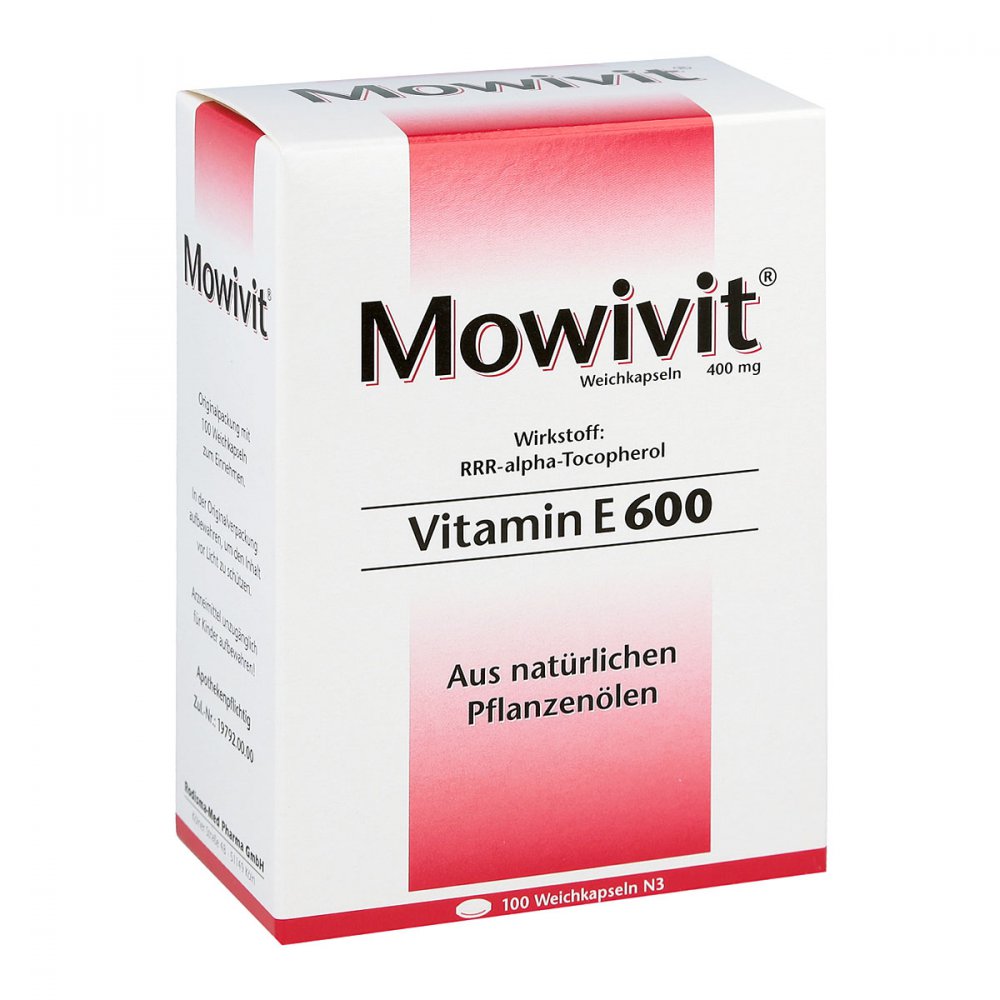 Rodisma-Med Pharma GmbH Mowivit 600 Kapseln 04675605